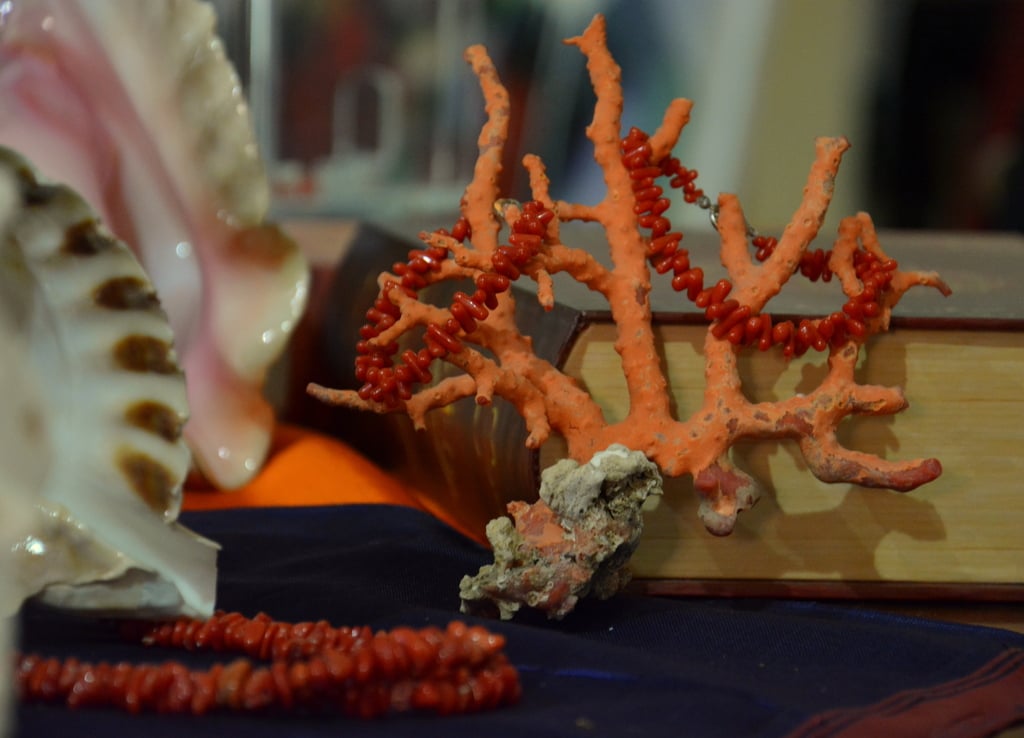 Bijoux en Corail rouge
