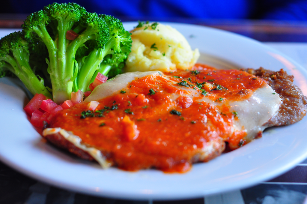 Milanesa napolitana