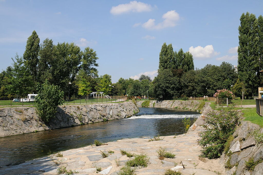 Olona river Legnano