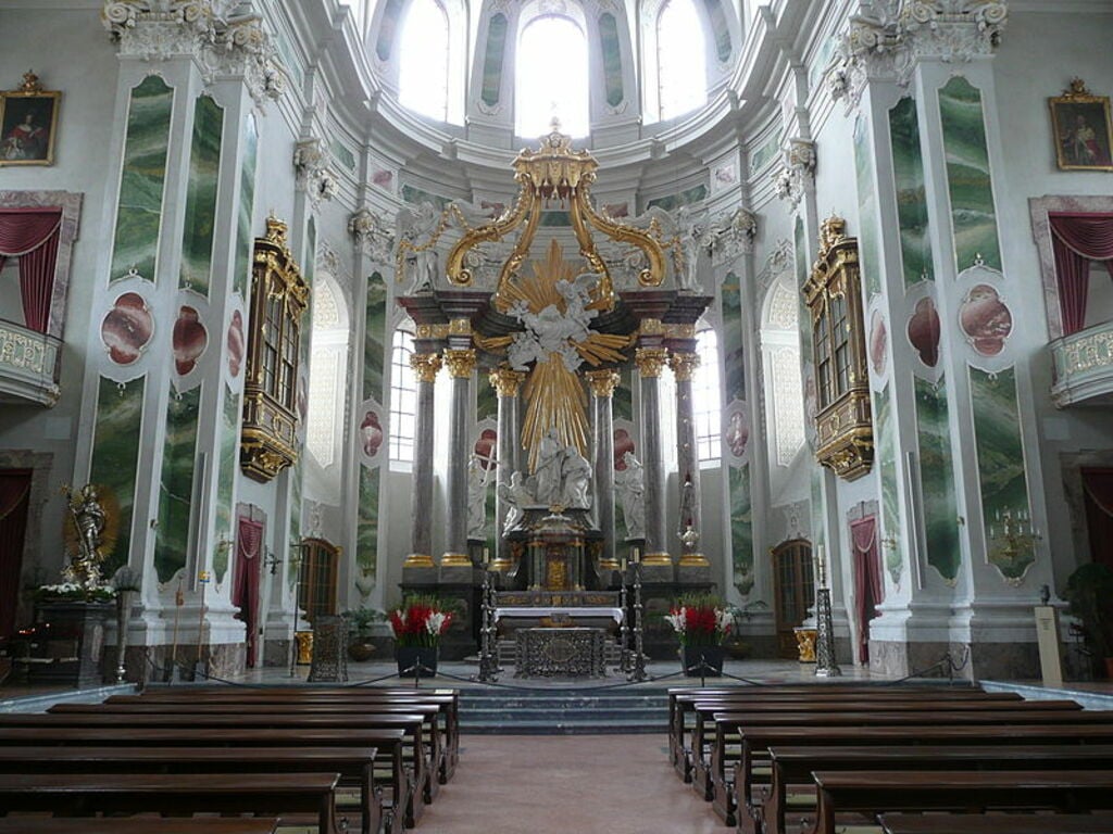 Mannheim, Jesuitenkirche Altar