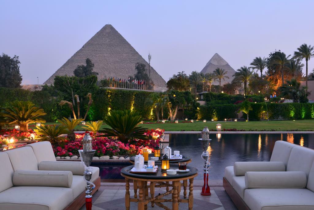 View of the pyramids