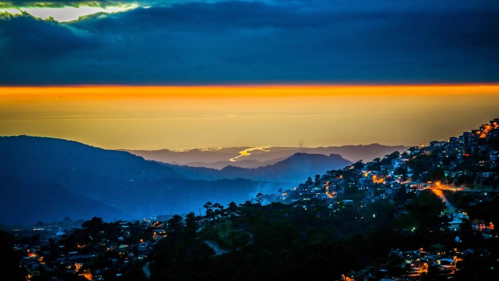 Sunset In Baguio City