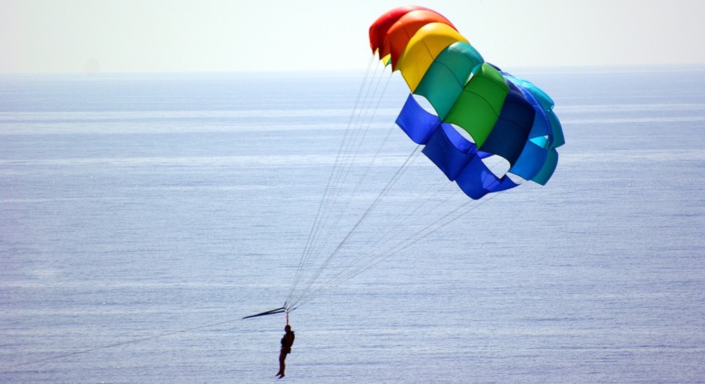 Parasailing in Nerja