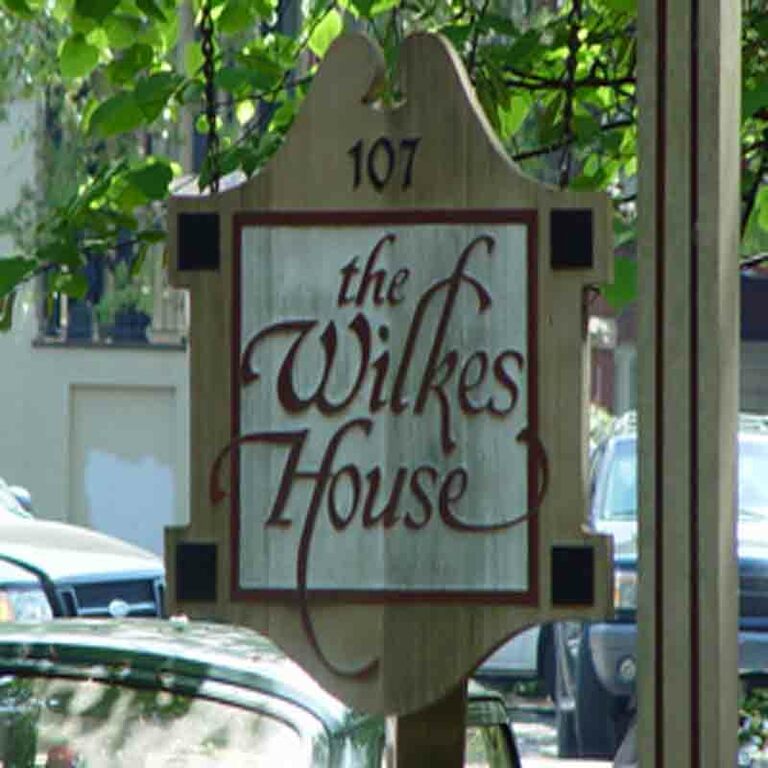 Wilkes Dining Room Sign