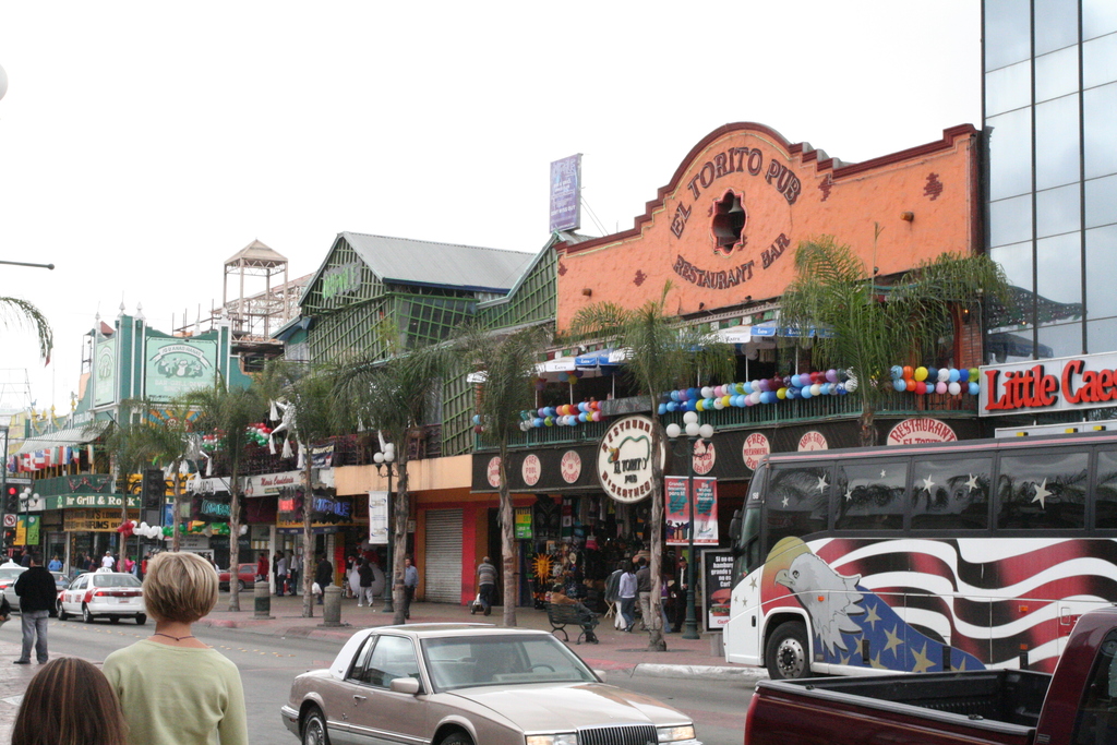 Avenida Revolución in Tijuana Mexico