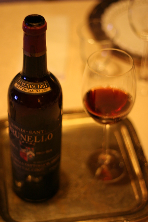 Brunello wine