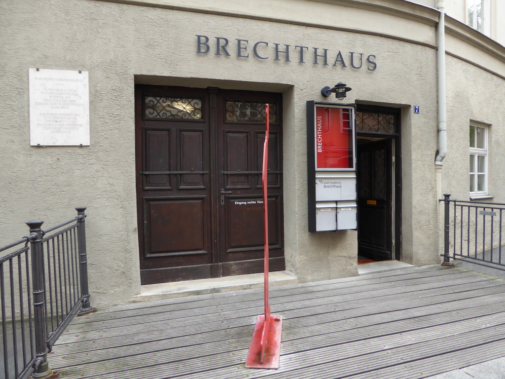 20150729 xl P1000897 Brechthaus Augsburg Geburtshaus von Bertolt Brecht im Lechviertel