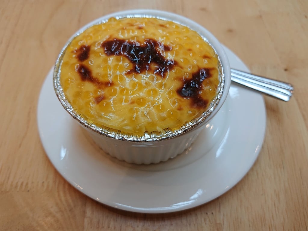 Baked Sago Pudding
