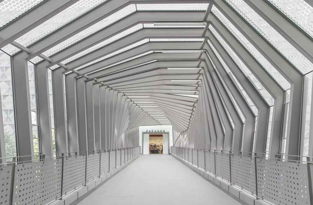  Linkway Bridge Between Ascott Orchard and Paragon Shopping Centre