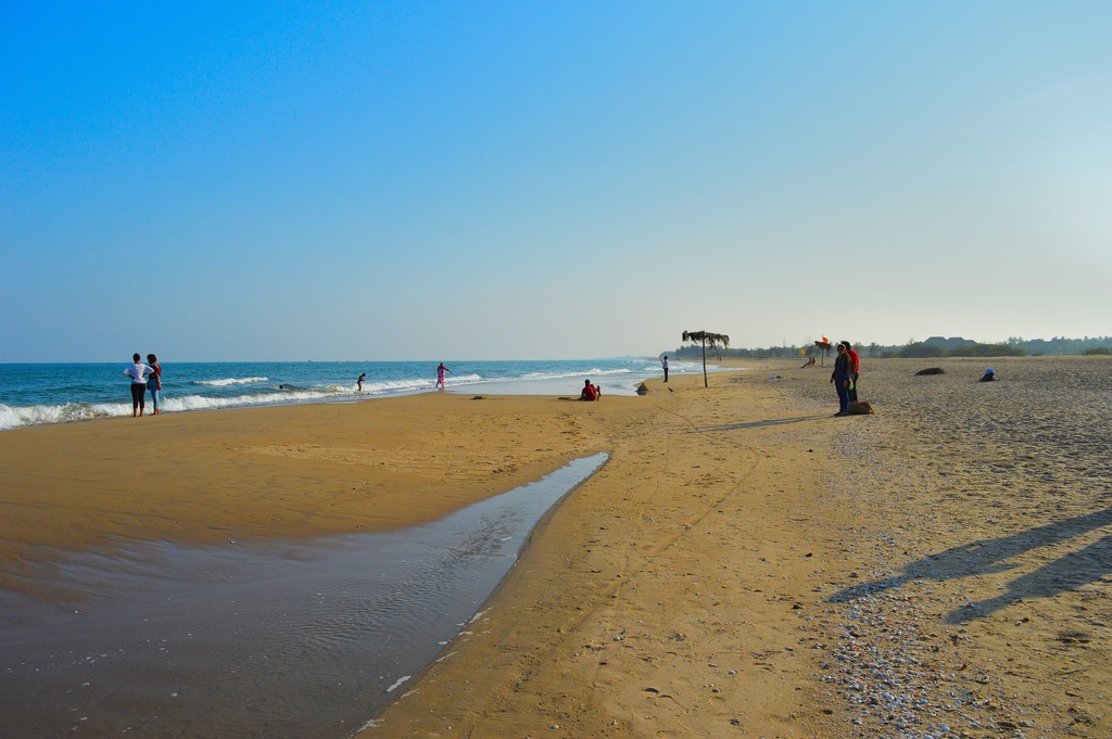 Paradise beach in pondicherry