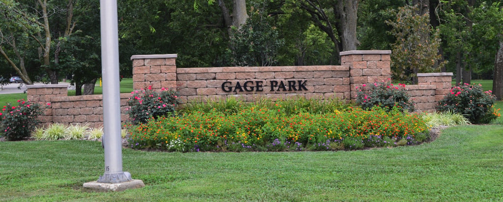 Gage Park sign