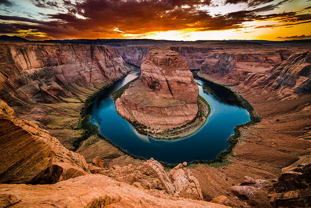 Horseshoe Bend with 14mm Lens on Nikon D800e