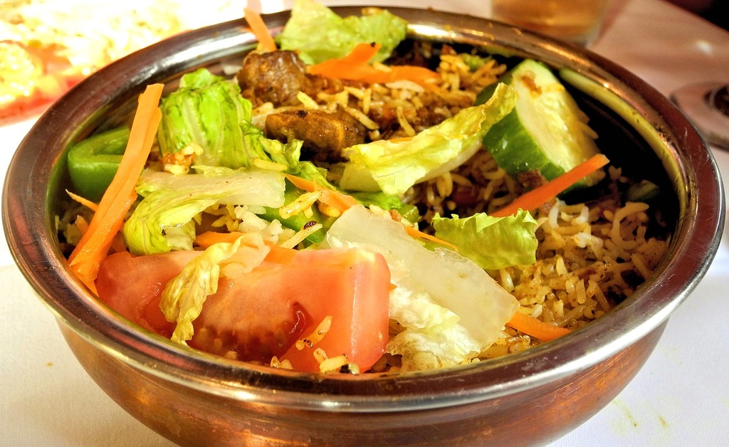 Rice, Lamb, and Vegetables