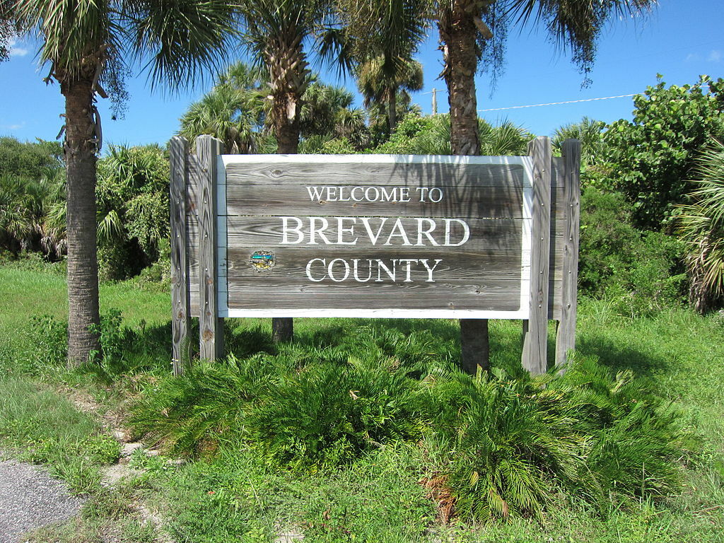 Welcome to Brevard County sign 001