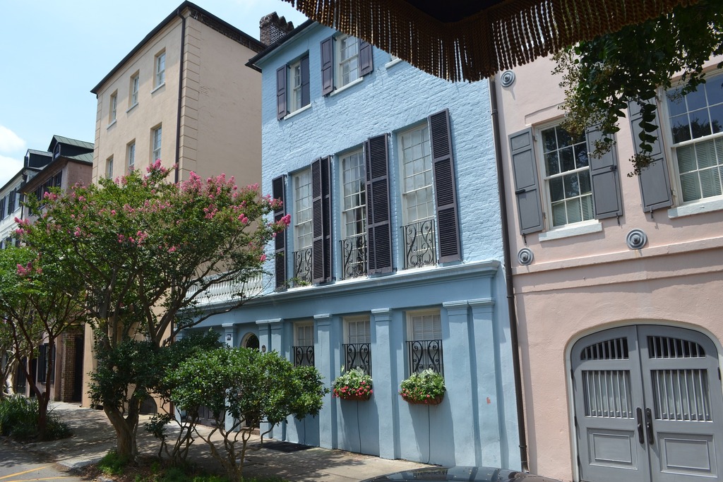 Rainbow Row, Charleston, South Carolina