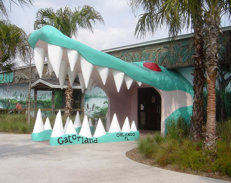Gatorland entrance -Florida-23Feb2006