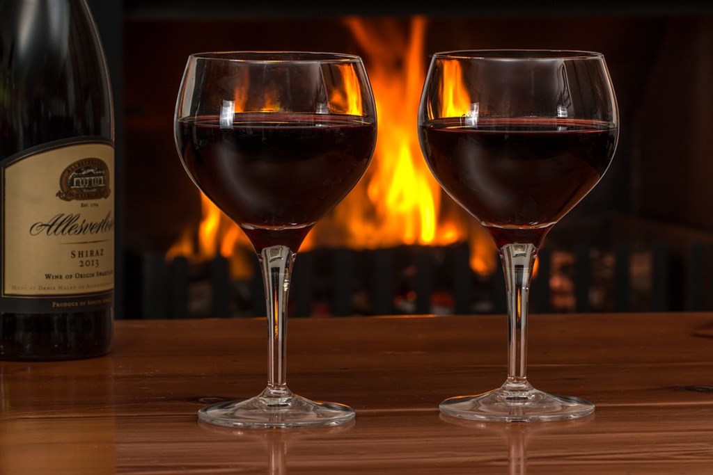 Drinking Wine