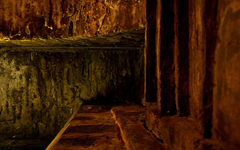 Nagcarlan Underground Cemetery ceiling