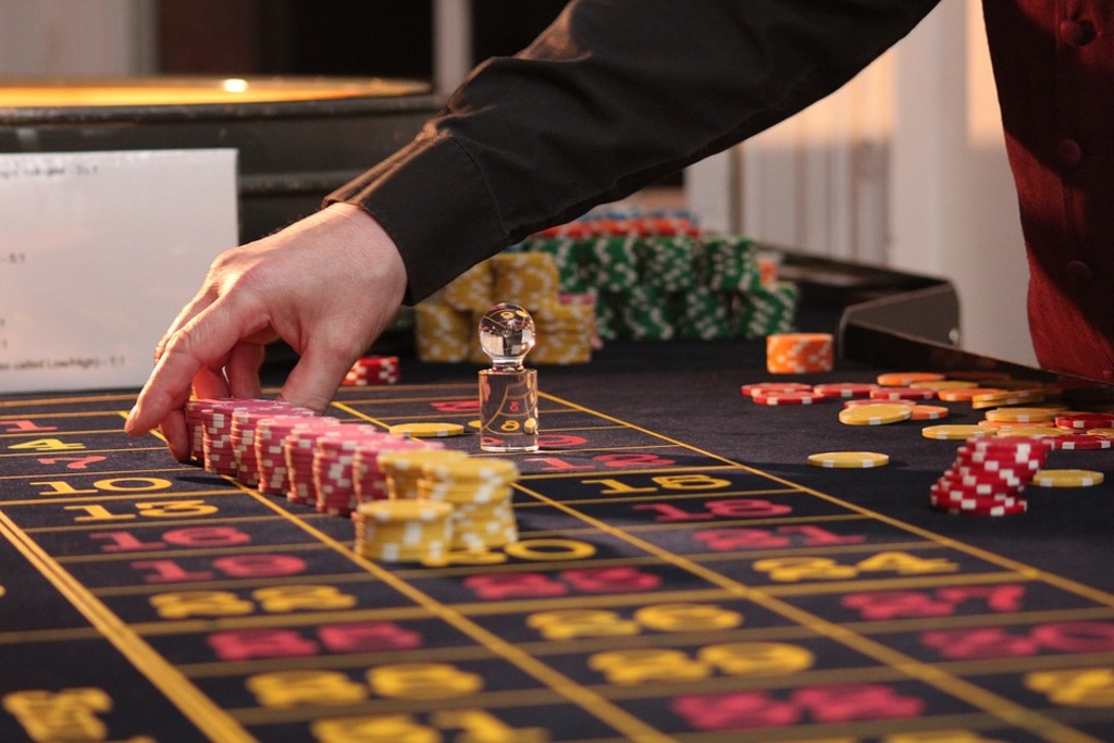 Roulette Table Chips