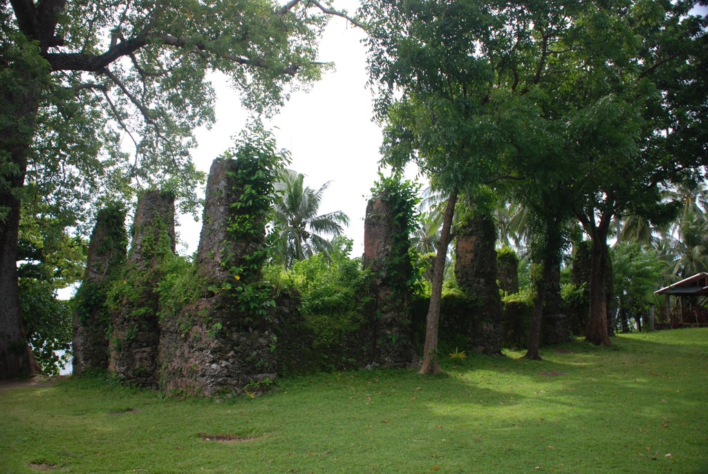 Ruin of old church Bonbon Catarman Camiguin island
