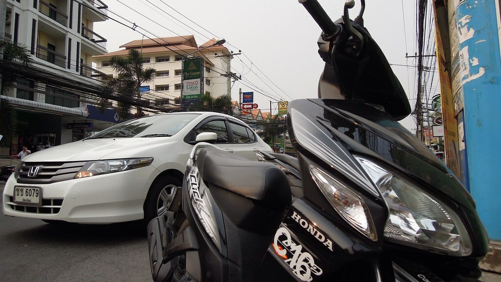 My Honda Bike, Nimmanhamin Road, Chiang Mai