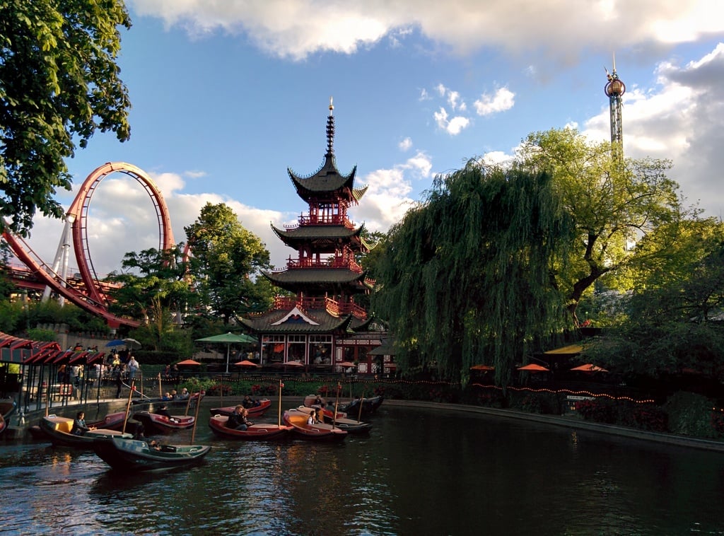 Tivoli Gardens pagoda