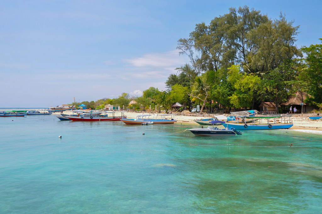 Turquoise water
