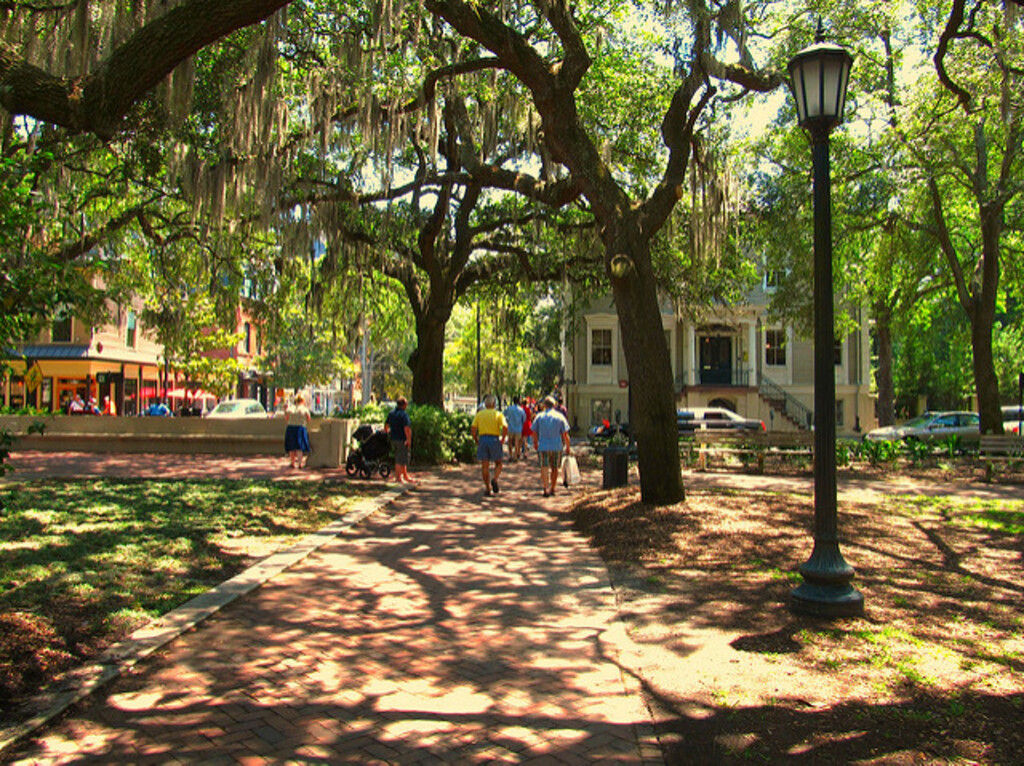 Chippewa Square, Savannah, Georgia