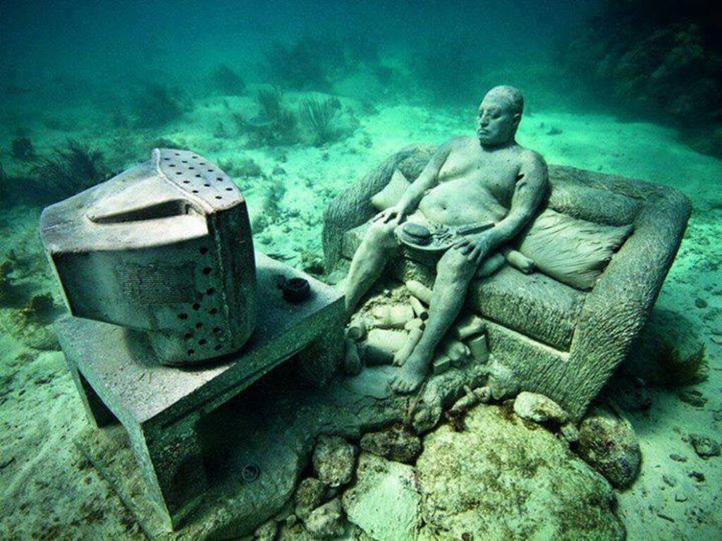 Cancun Underwater Museum , #Mexico
