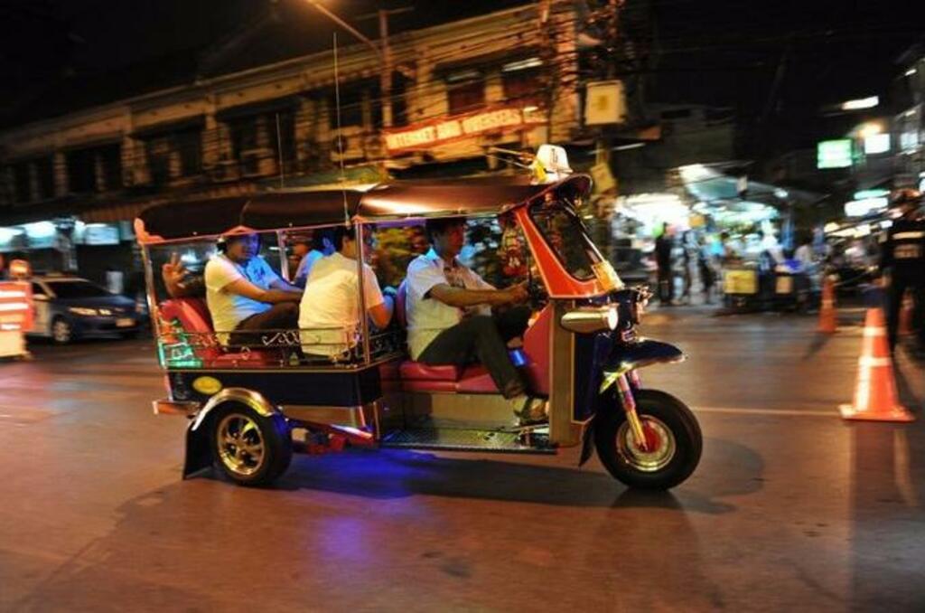 explore the nocturnal side of bangkok in a tuk tuk