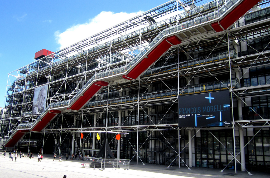 The Centre Pompidou, Paris
