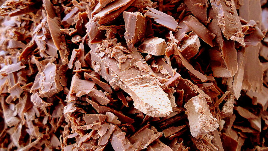 Macro Raspas de Chocolate