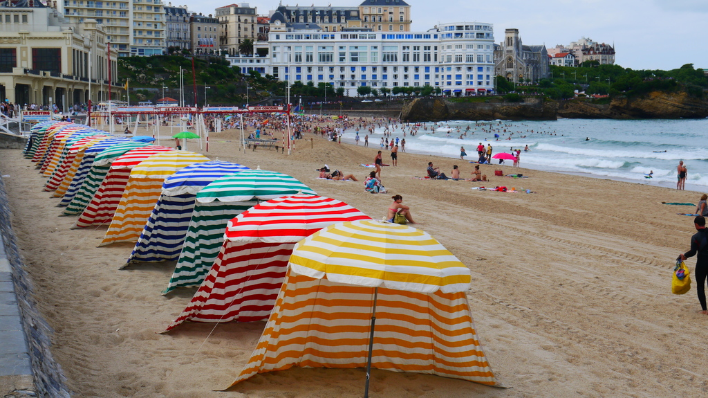 Grande Plage de Biarritz été 2012