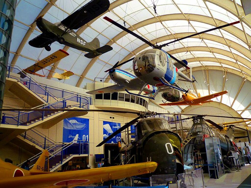 Enjoy interactive aircraft exhibits at Tokorozawa Aviation Memorial Park