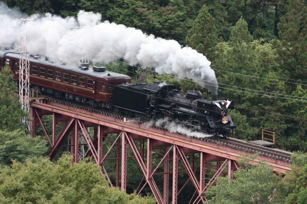 Admire Saitama's spectacular scenery on the Chichibu Railway