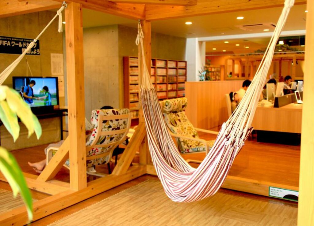 Enjoy matcha and spa services at Ofuro Cafe Utatane