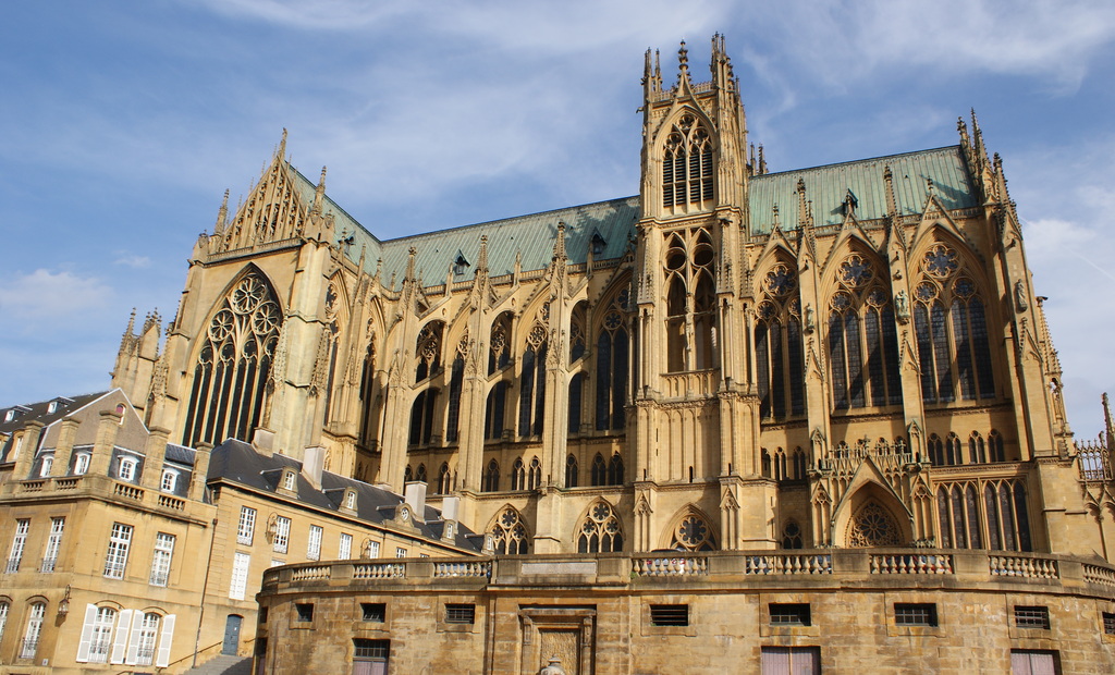Metz cathedral north