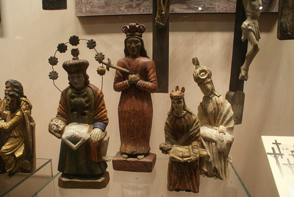 Collection of sacred art in Historical Museum in Trakai