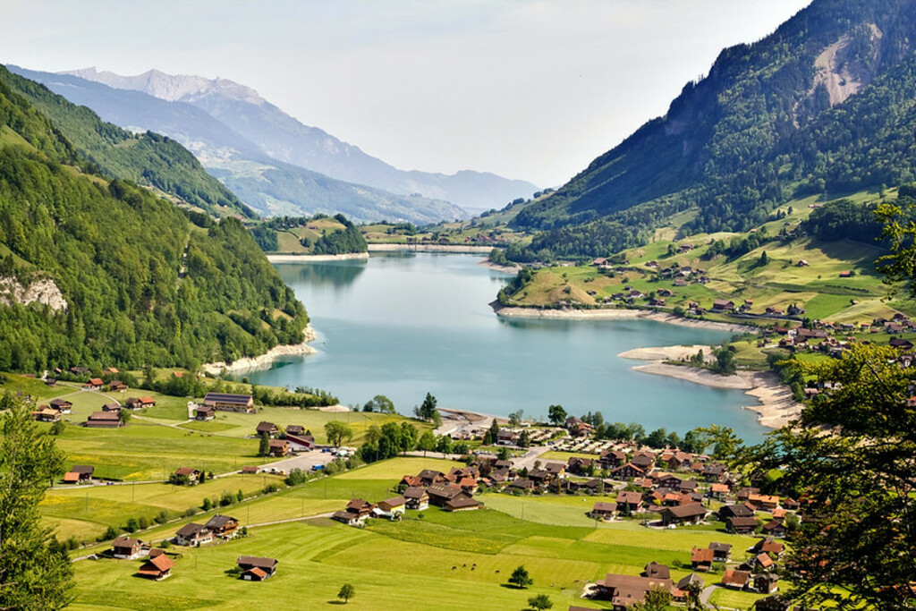 Lake in Alps