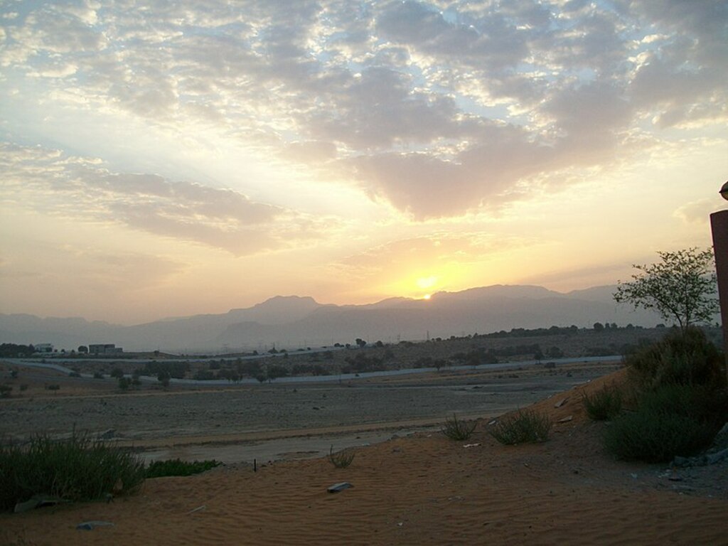 Sunrise at Ras al Khaimah