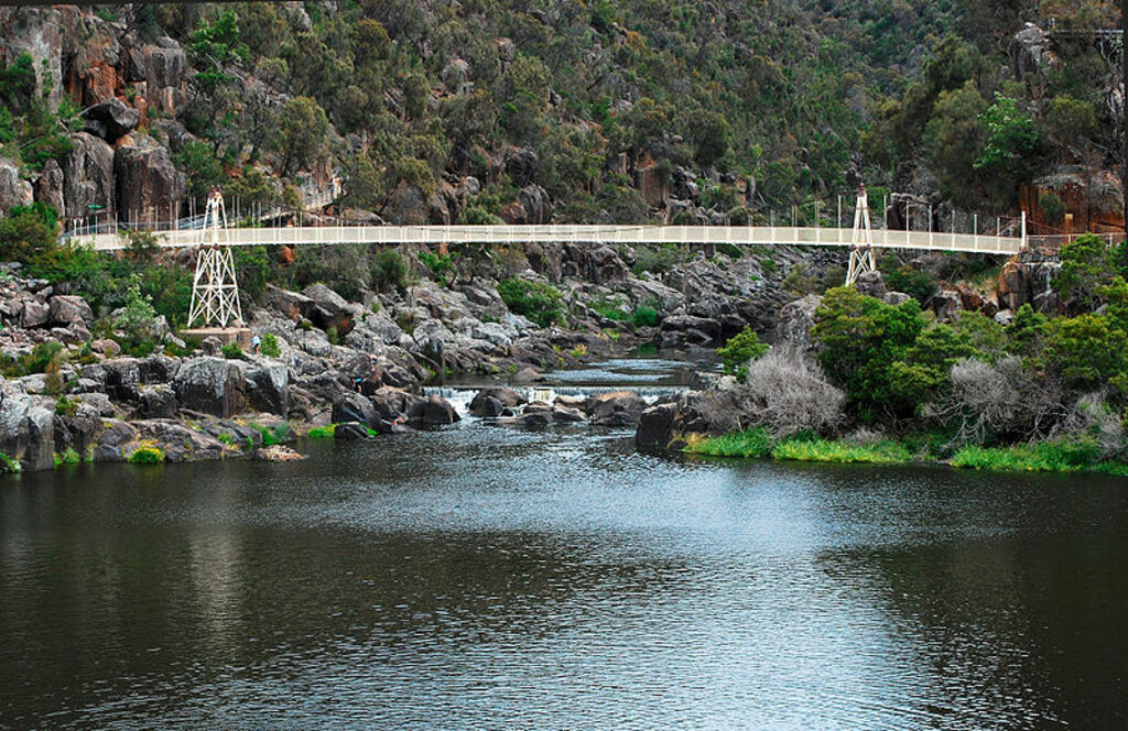 Alexandra Suspension bridge - launceston tasmania