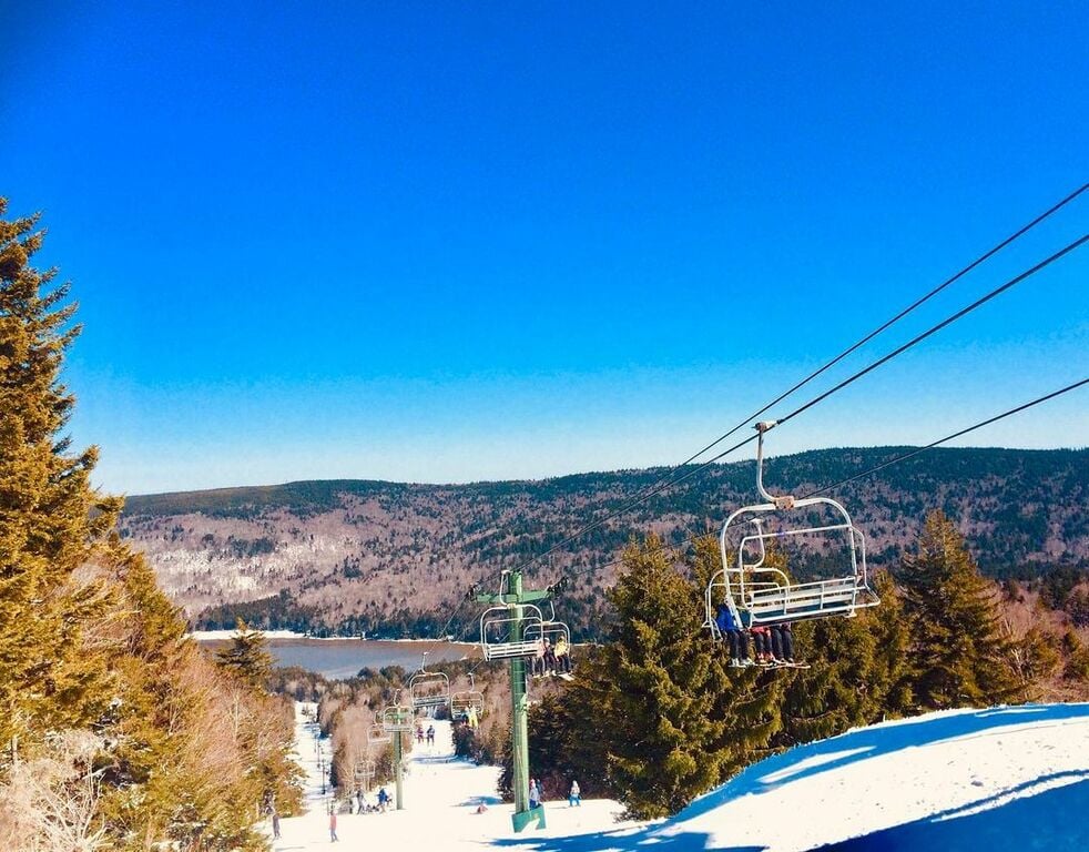 things to do in west virginia | explore ski runs at snowshoe mountain