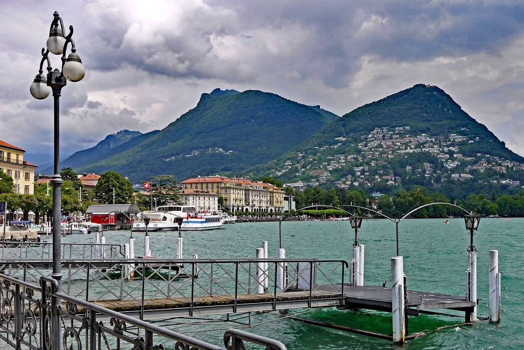 Lake Lugano, Switzerland