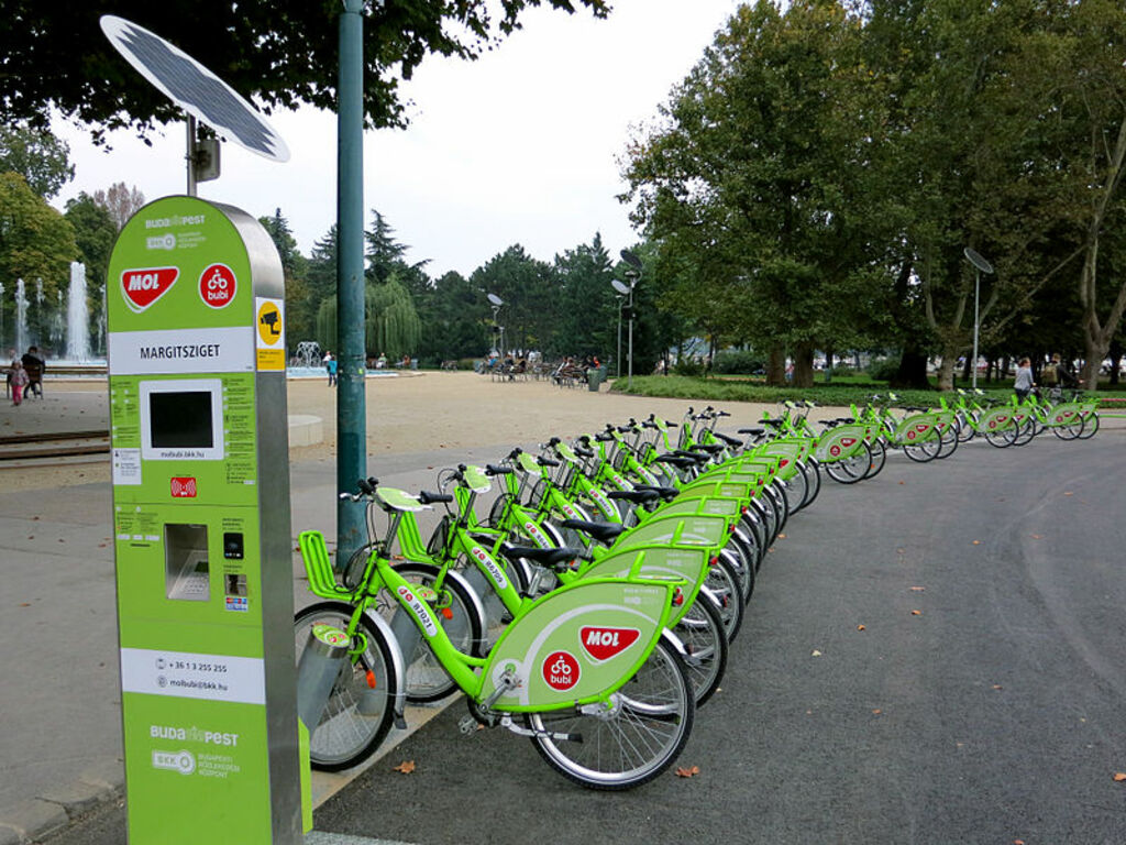 Budapest citybikes, fall 2014