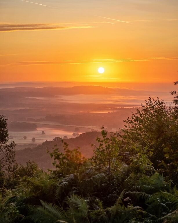 things to do in surrey uk | hike through devil's punch bowl