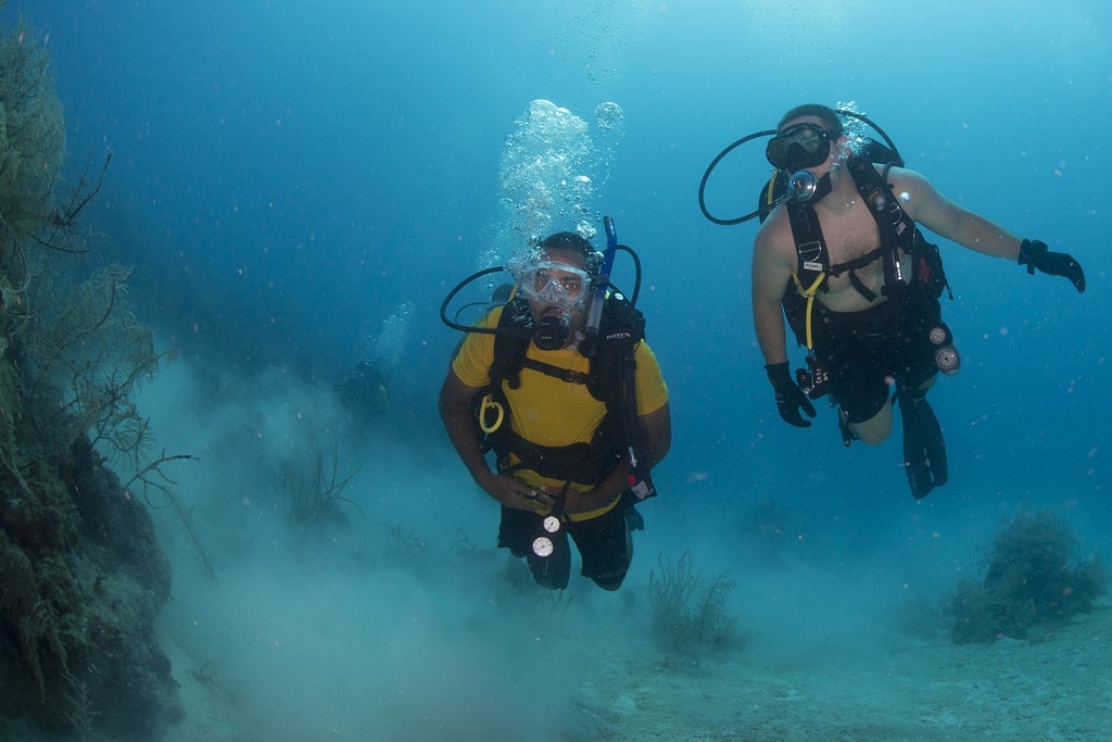 Scuba diving