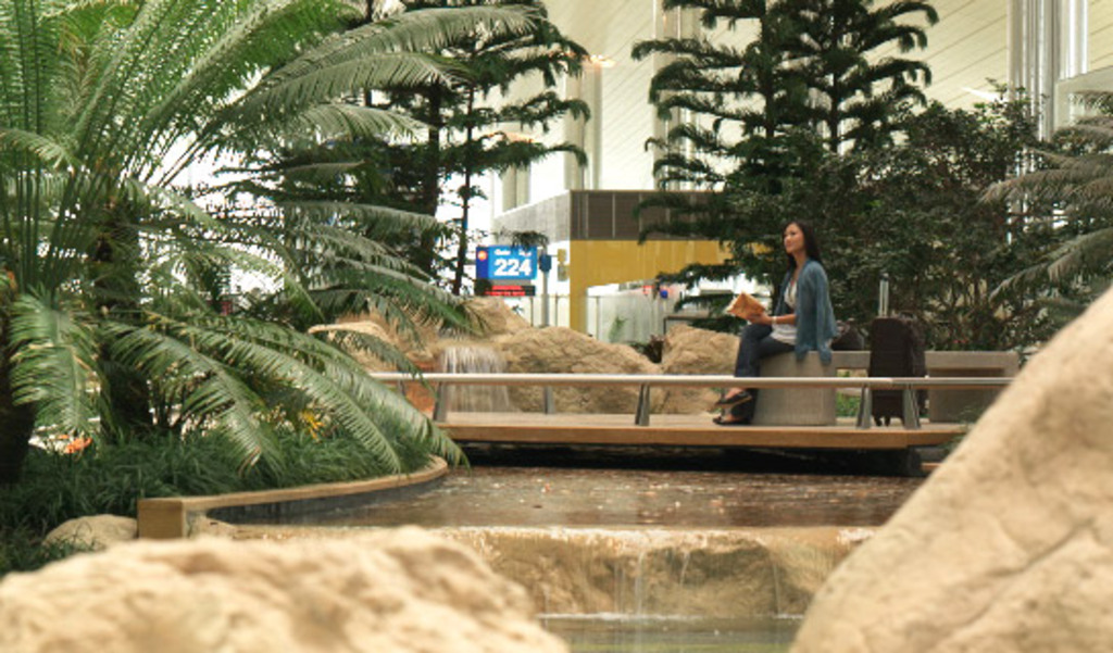 Zen Gardens in Dubai International Airport