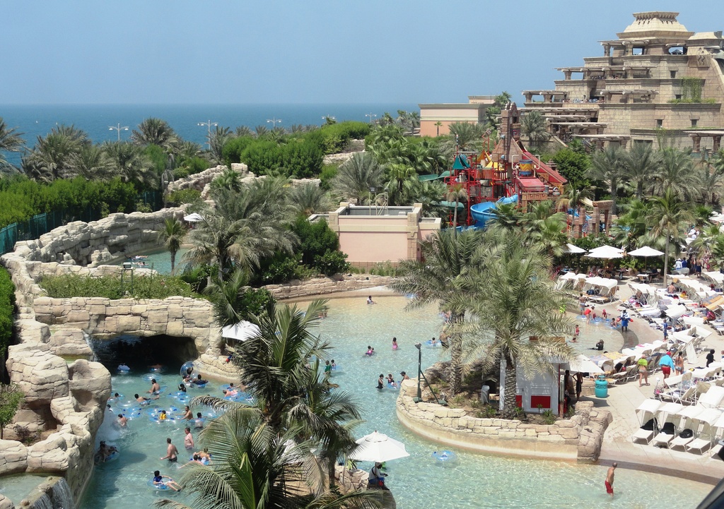 Aquaventure. The Atlantis, Dubai