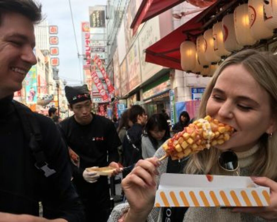 best tours in osaka | osaka local foodie tour in dotonbori and shinsekai