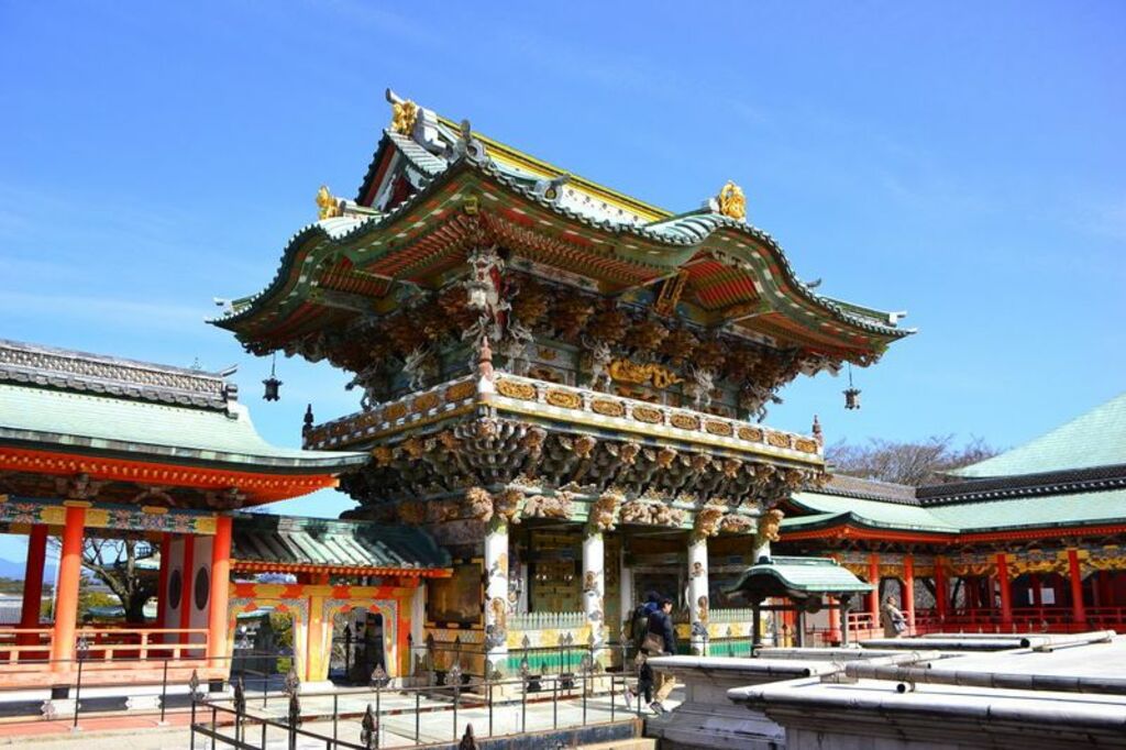 Explore the colourful buildings of Kousanji Temple